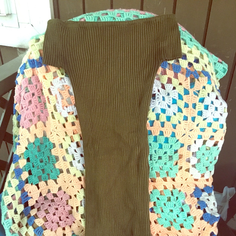 Off the shoulder, green maxi dress